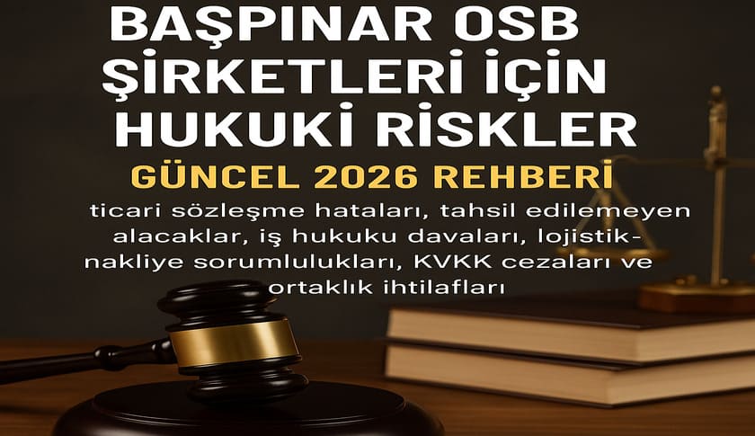 Gaziantep Başpınar OSB Şirketleri İçin Hukuki Riskler (Güncel 2026 Rehberi)